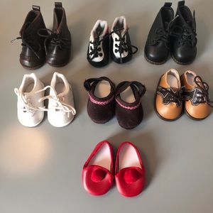 American Girl Doll Shoe Bundle